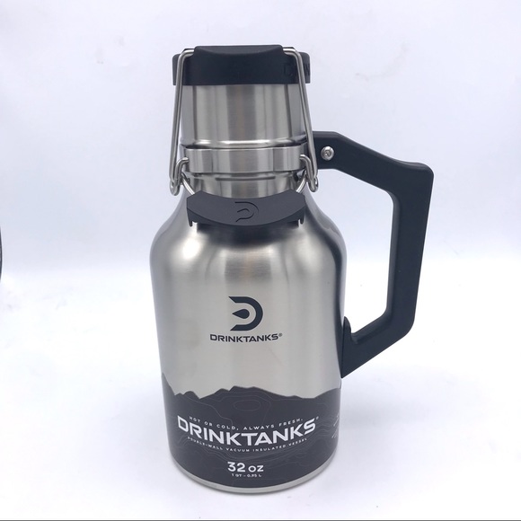 DrinkTanks 32 oz Stainless Growler NWT - Picture 2 of 10